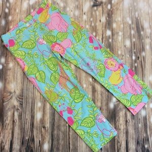 Lilly Pulitzer Rare San Diego Zoo Panda Capri Pant